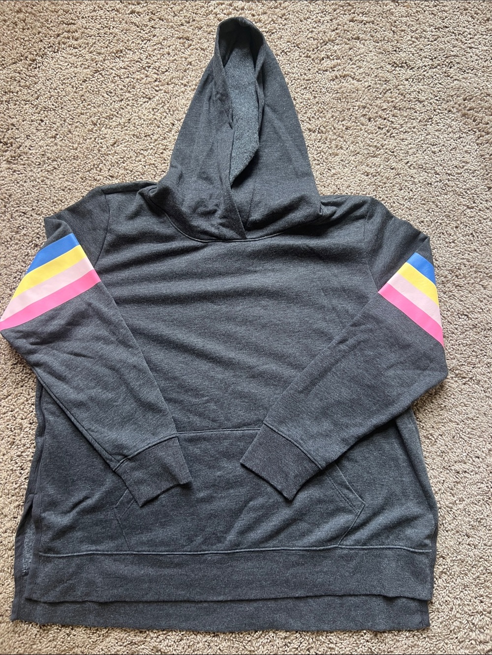 Old Navy Women’s Charcoal Grey Hoodie Size Large